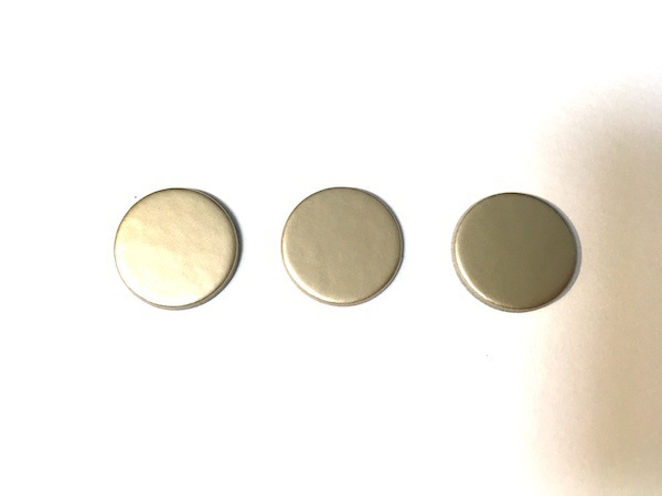 【ボードゲーム素材】円形金チップ(直径20mm)
