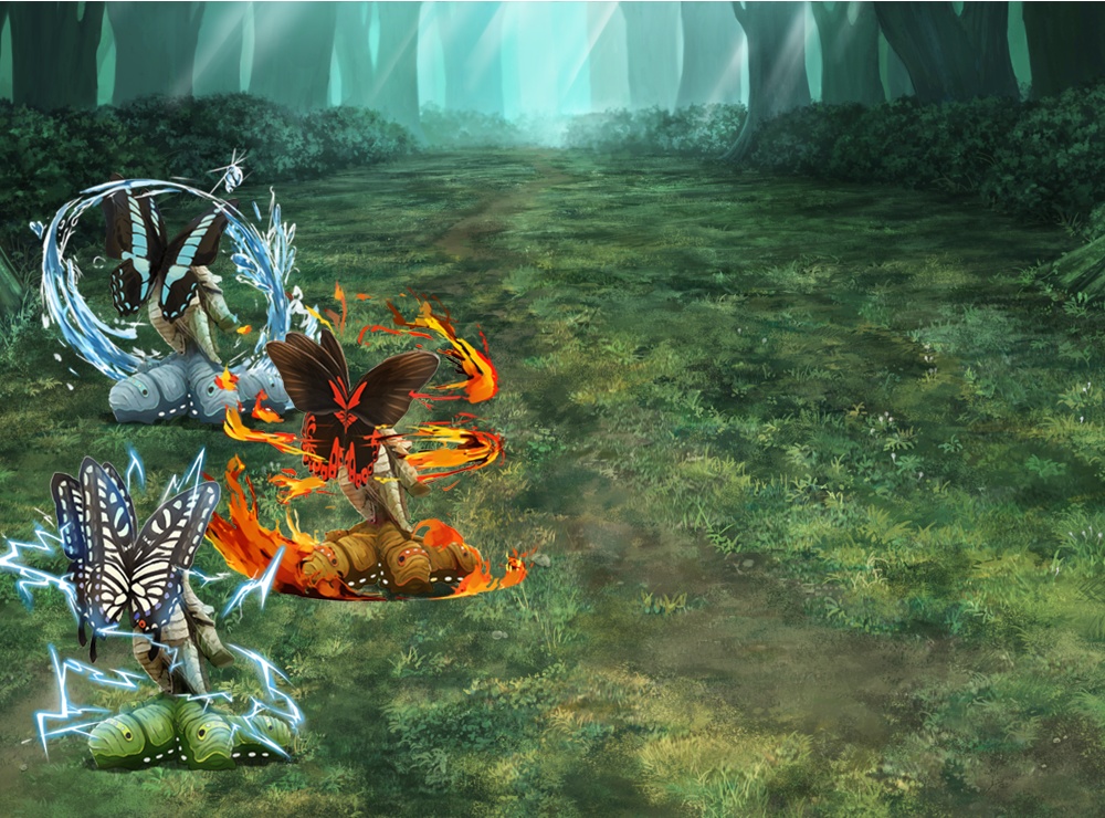 【フロント・サイドビューの2way対応可】RPG モンスター・エネミー素材 ◯ Vol1:【昆虫】