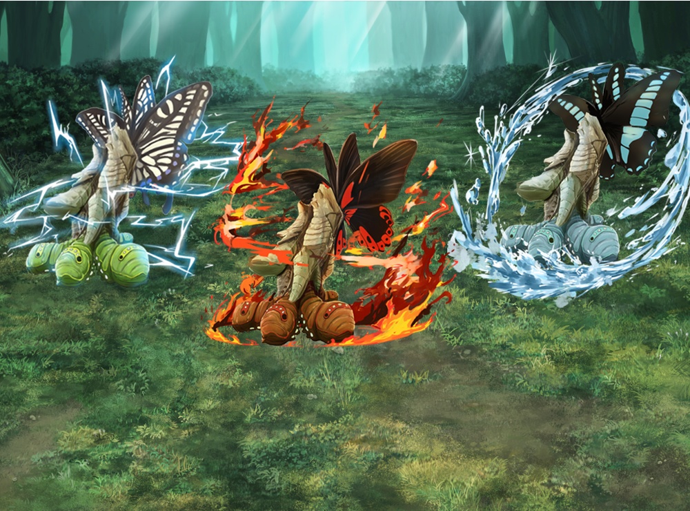 【フロント・サイドビューの2way対応可】RPG モンスター・エネミー素材 ◯ Vol1:【昆虫】