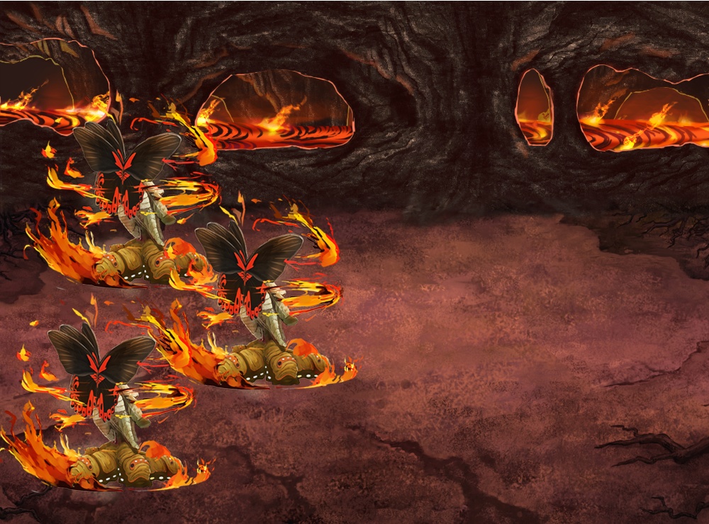 【フロント・サイドビューの2way対応可】RPG モンスター・エネミー素材 ◯ Vol1:【昆虫】