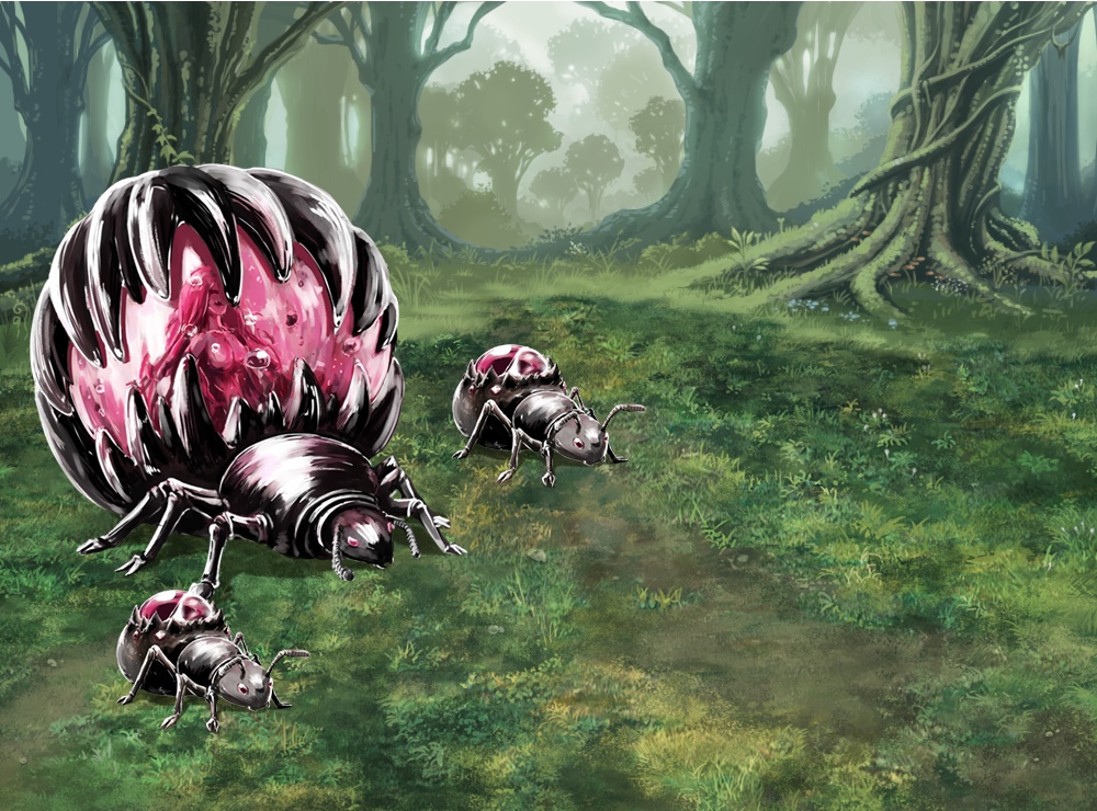 【フロント・サイドビューの2way対応可】RPG モンスター・エネミー素材 ◯ Vol1:【昆虫】