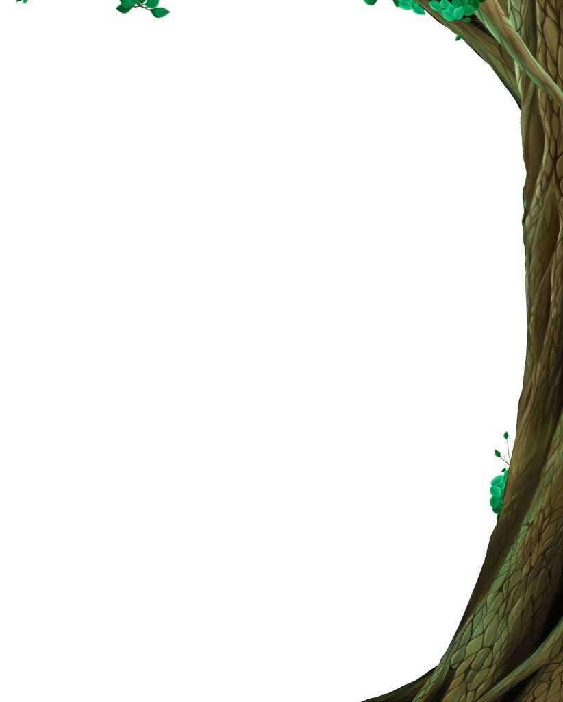 自然の木々の画面枠素材【製品版】