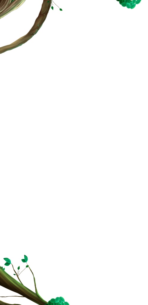 自然の木々の画面枠素材【製品版】