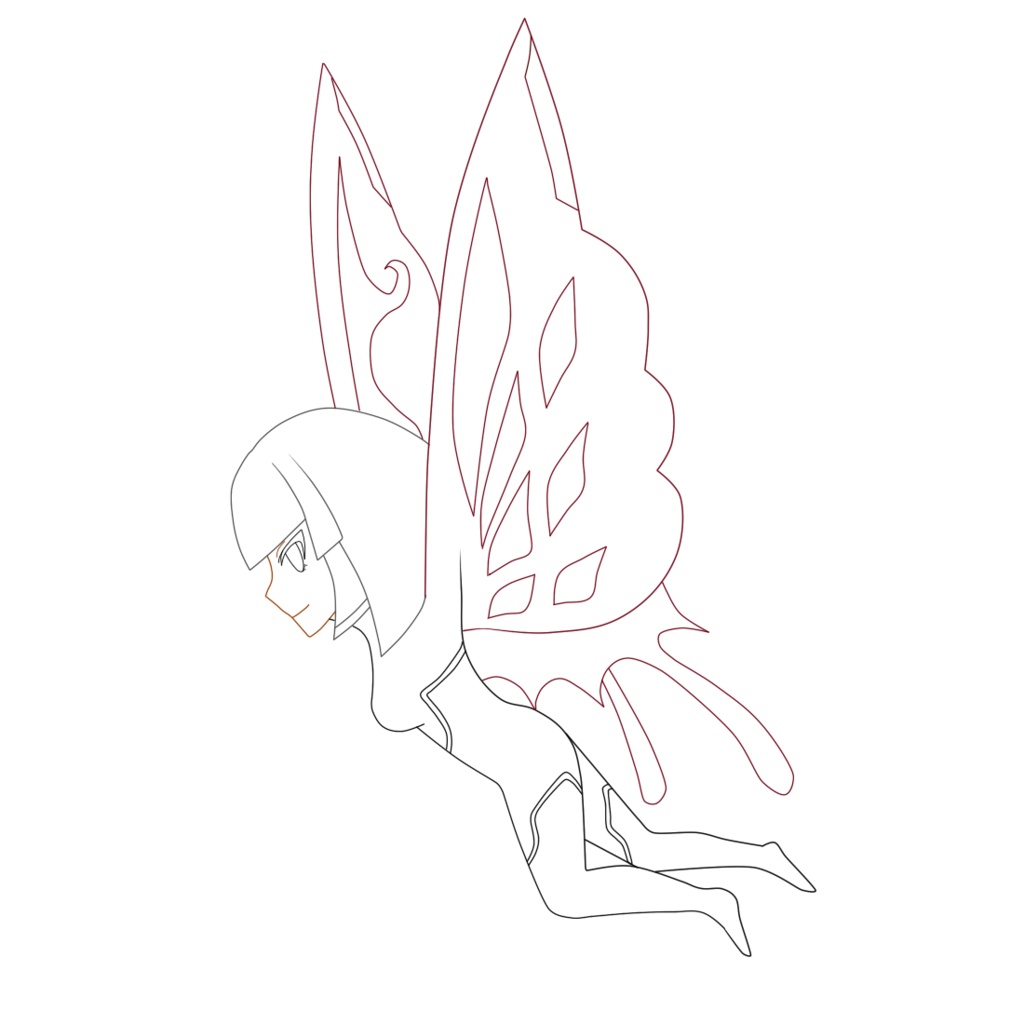 一風変わった素材を求める方へ 蝶型端末ちゃん製品版28点同封