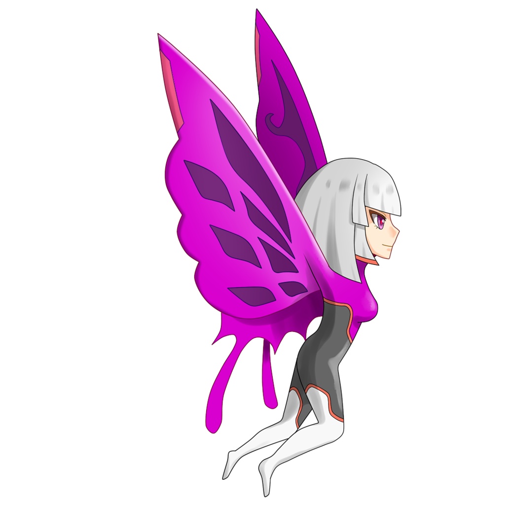 一風変わった素材を求める方へ 蝶型端末ちゃん製品版28点同封