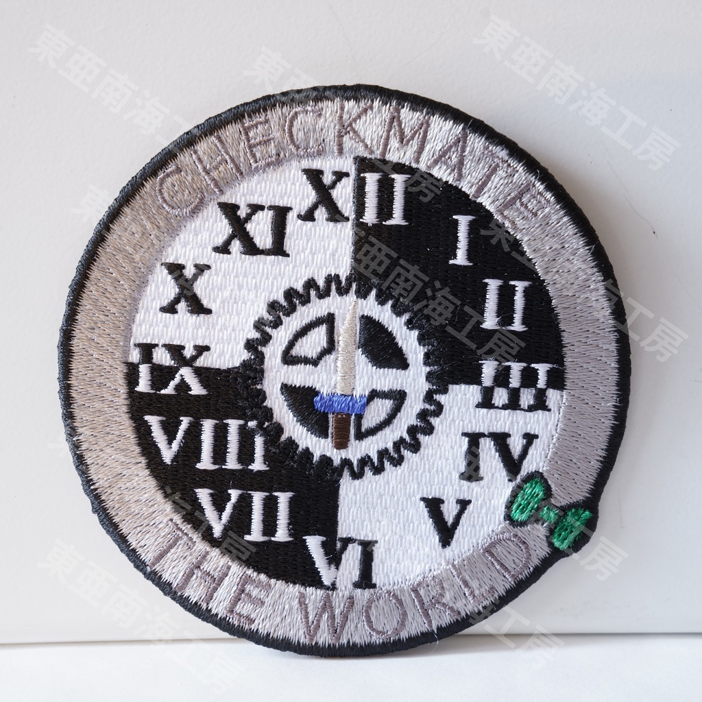 【東方Project 刺繍ワッペン04】 十六夜咲夜 (アイロン仕様)