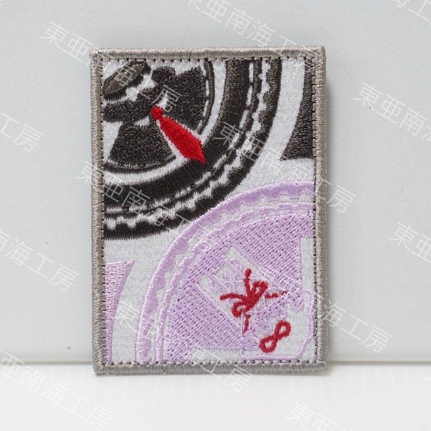 【東方Project 刺繍ワッペン25】秘封倶楽部 (ベルクロ仕様)