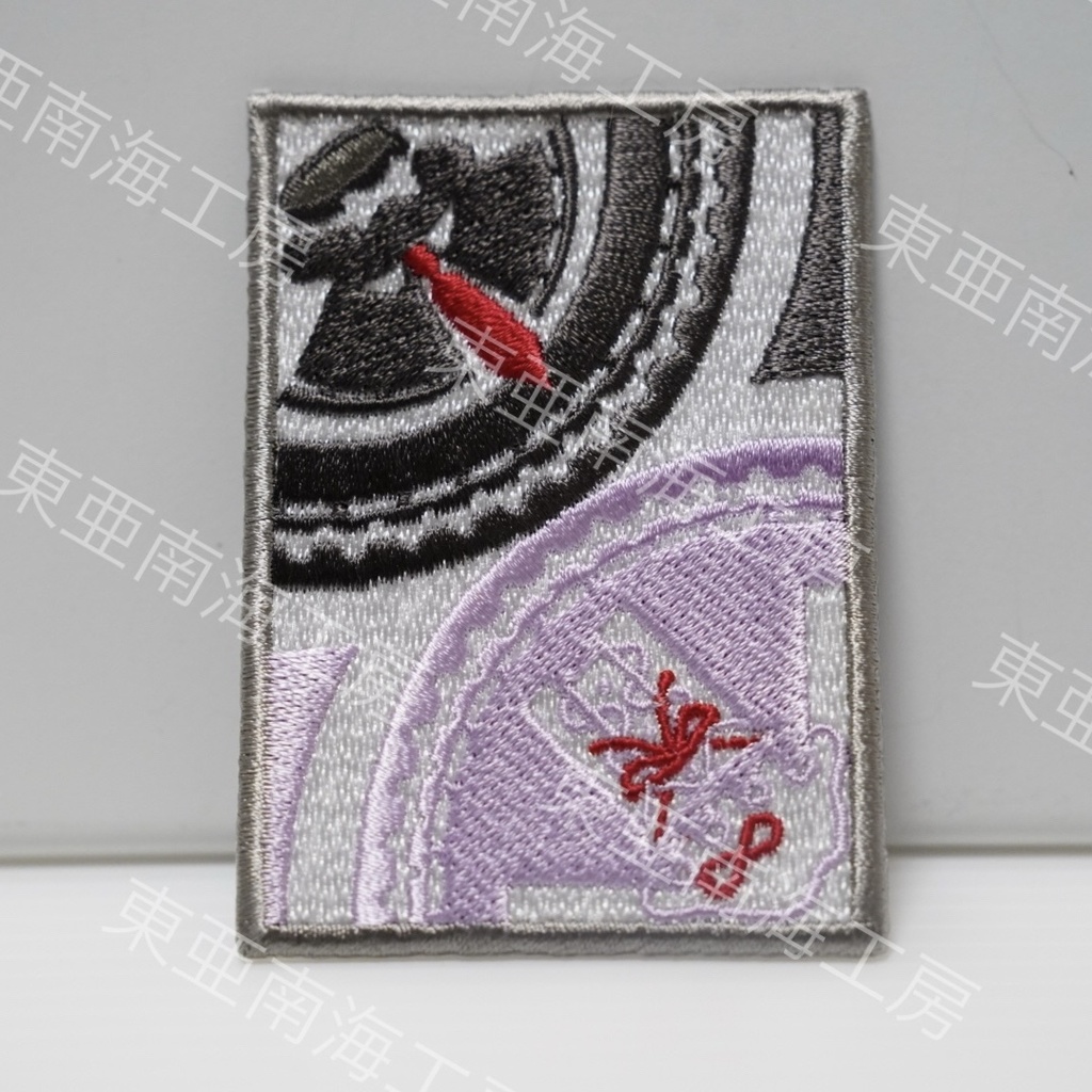 【東方Project 刺繍ワッペン25】秘封倶楽部 (アイロン仕様)