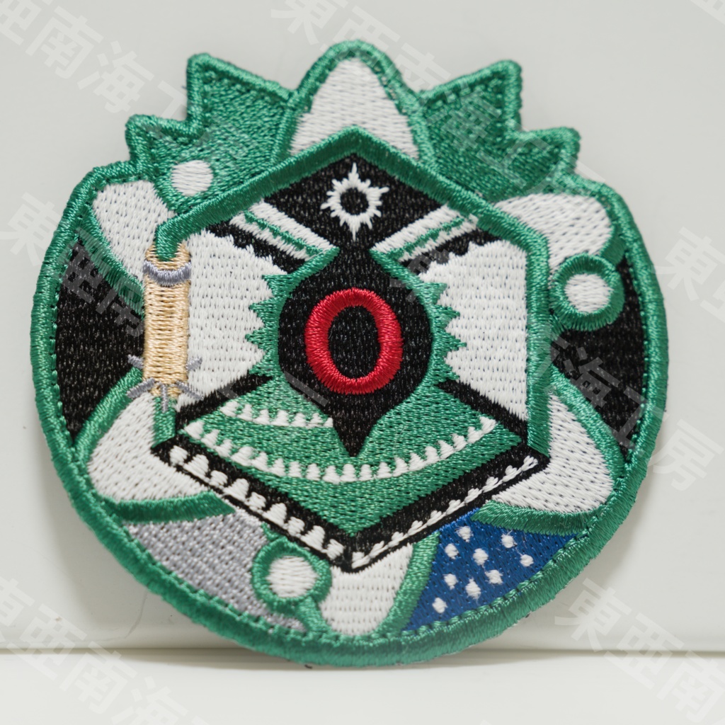 【東方Project 刺繍ワッペン26】霊烏路空 (ベルクロ仕様)