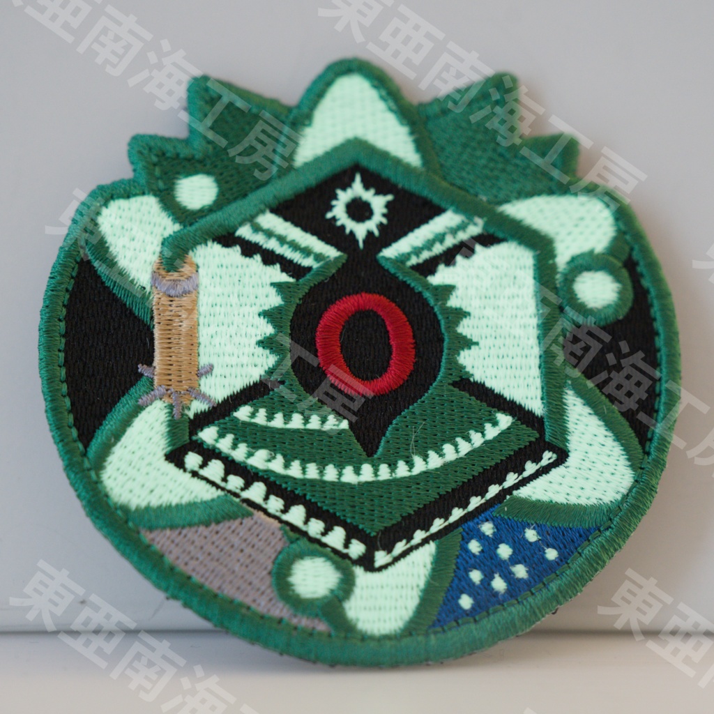 【東方Project 刺繍ワッペン26】霊烏路空 (ベルクロ仕様)