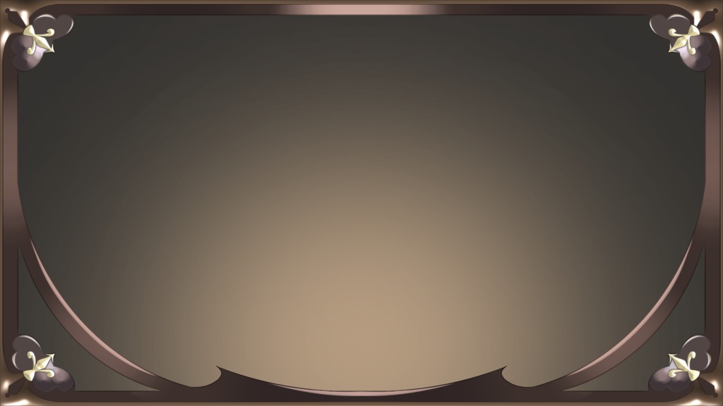 【フレーム素材】手描きゴシック調フレームセット【全5種】