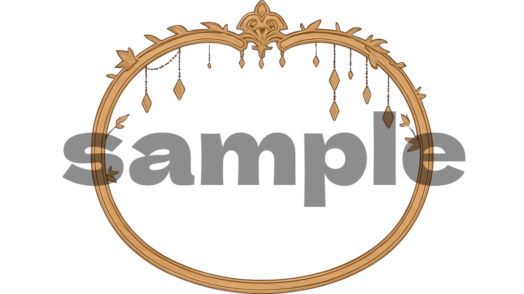 【フレーム素材】かぼちゃフレームセット【全4種】