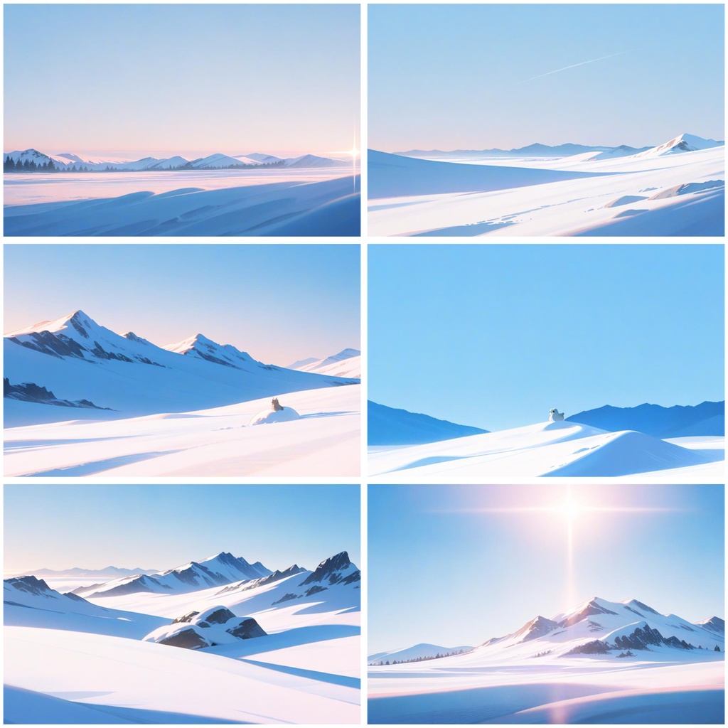 【背景素材】雪景色と〇〇セット【全45種】