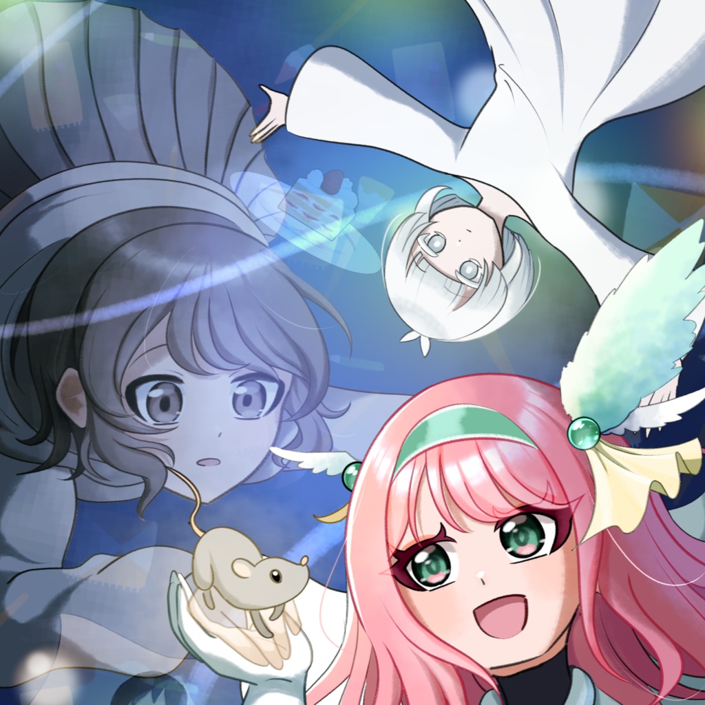 【PDF版】しろのパレット・こころのいろ」カラーイラスト本