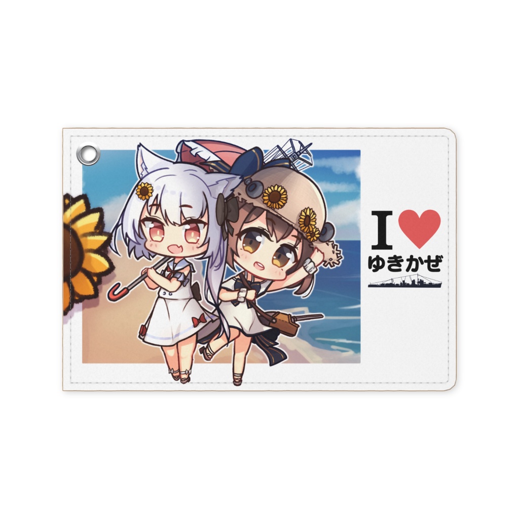 雪風様×雪風ちゃん Summer  パスケース