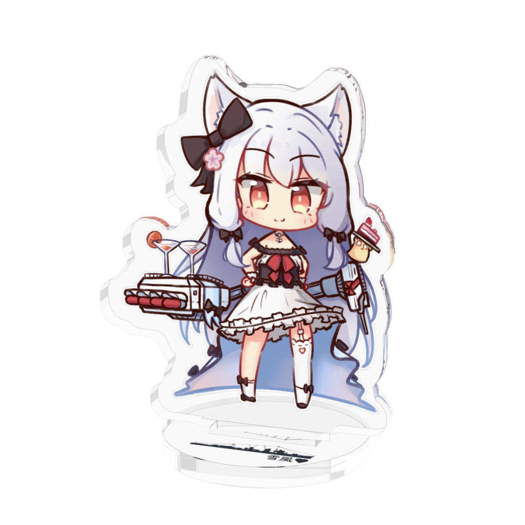 雪風LOVE  アクリルフィギュア