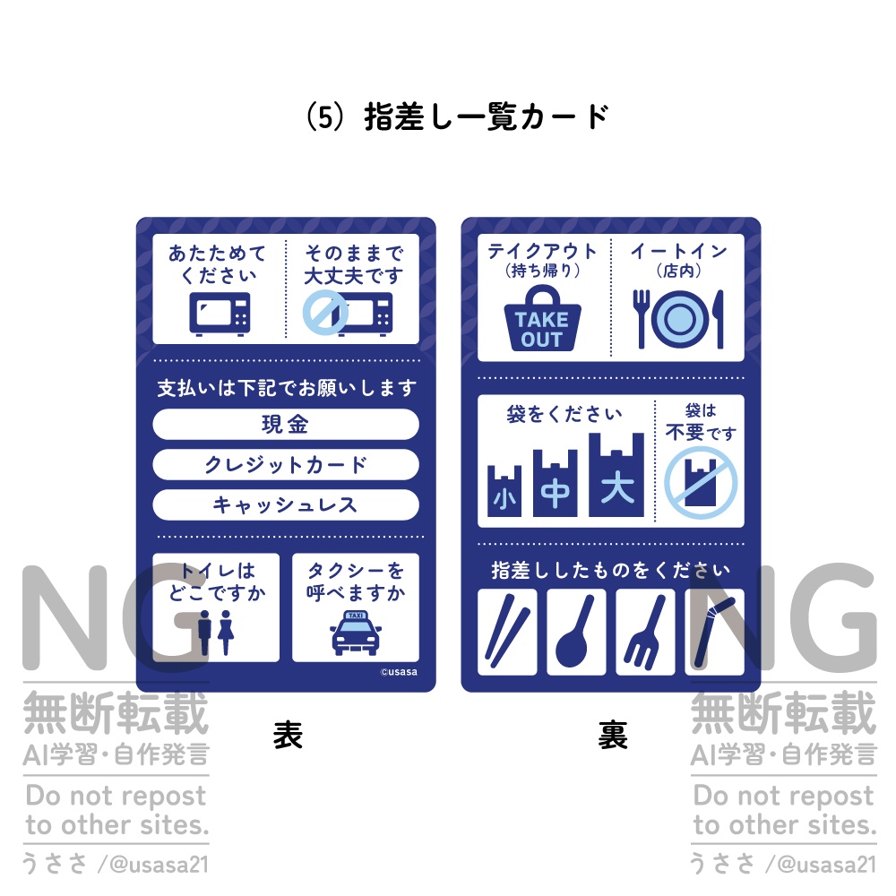 コミュニケーションカード
