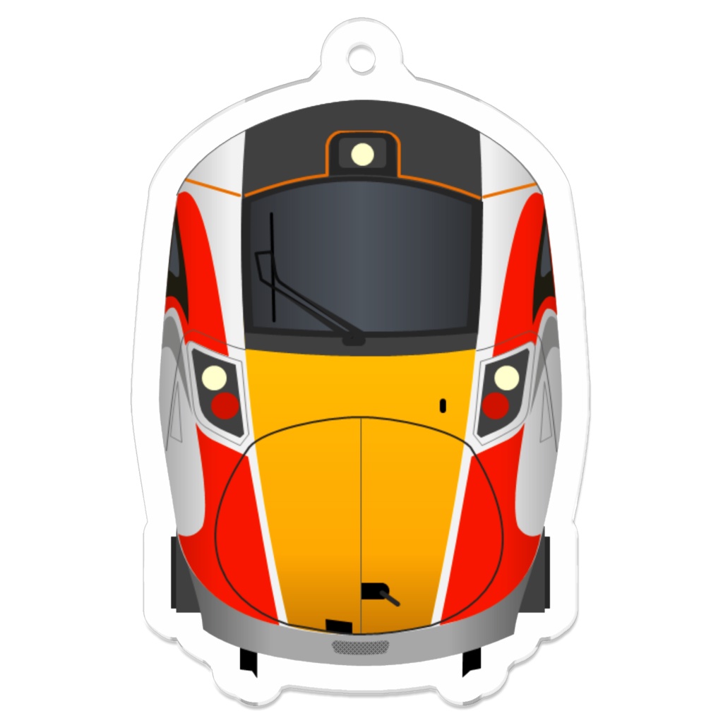 UK Class 800《LNER あずま》アクリルキーホルダー