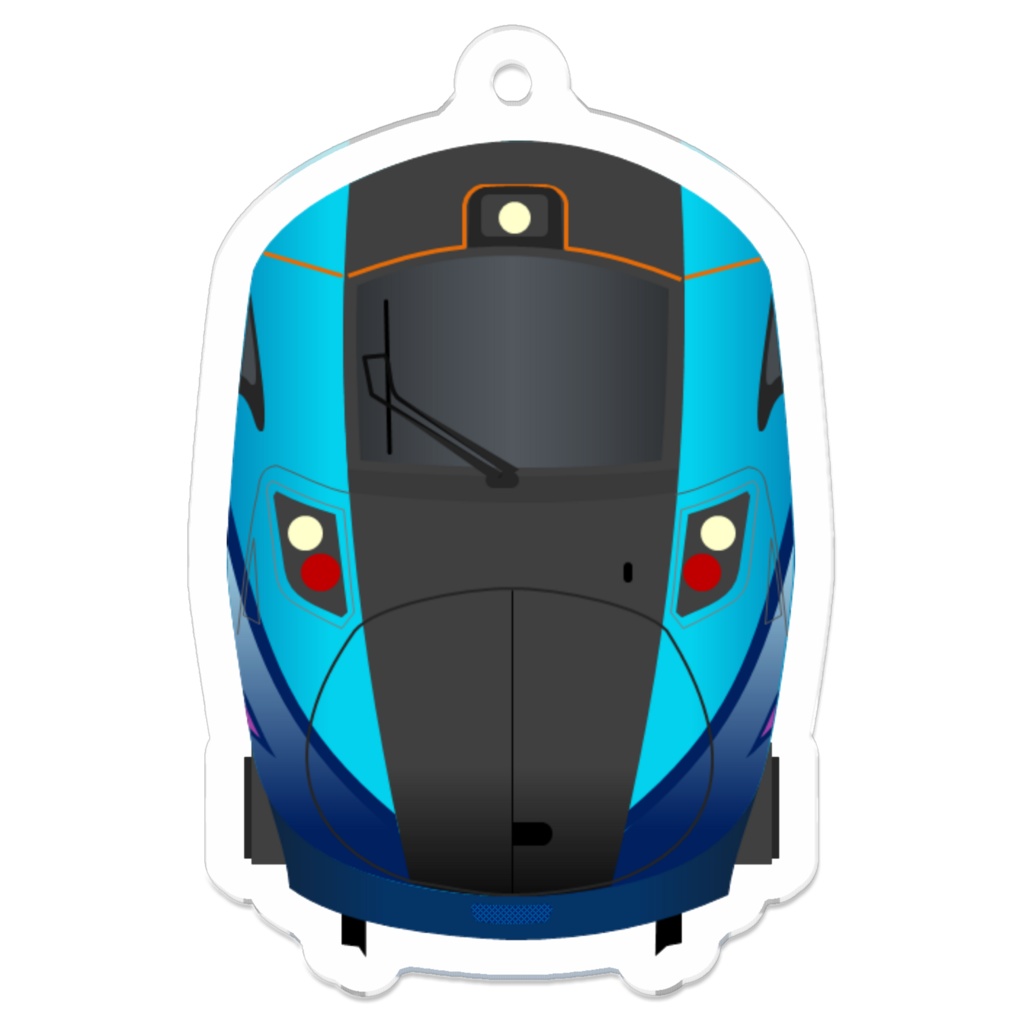 UK Class 802《TPE》アクリルキーホルダー