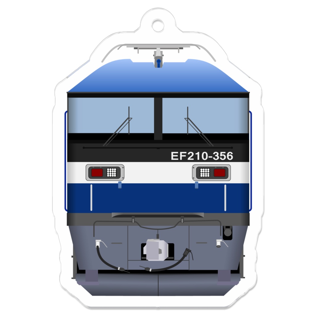 JF EF210【新塗装・ライト交換】アクリルキーホルダー