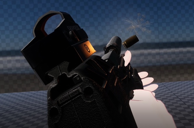 【VRChat】Flux Defense Raider P320 Realistic Operation