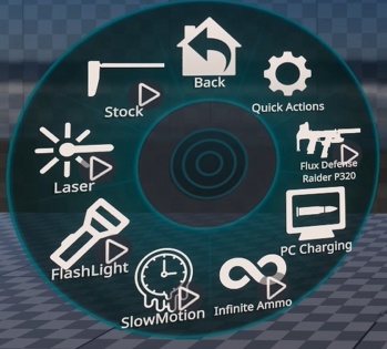 【VRChat】Flux Defense Raider P320 Realistic Operation