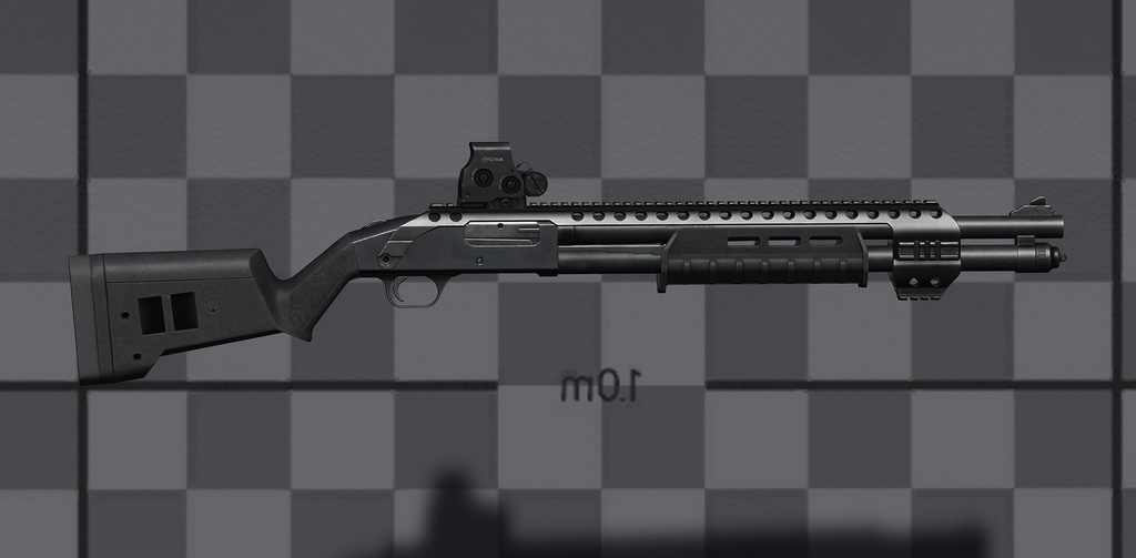 【VRChat】Mossberg 590 | IK System | Realistic Operation | WeaponSystem 2.0