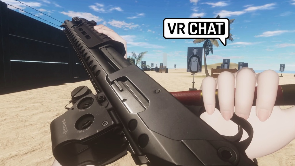 【VRChat】Mossberg 590 | IK System | Realistic Operation | WeaponSystem 2.0