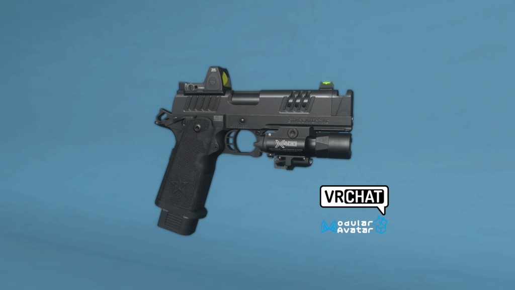 【VRChat】Staccato 2011 XC | IK System | Realistic Operation | WeaponSystem 2.0