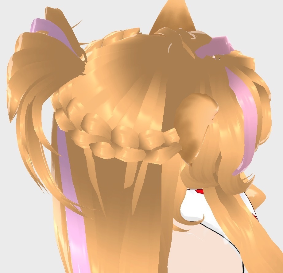 アスナの髪 VRoid Asuna hair