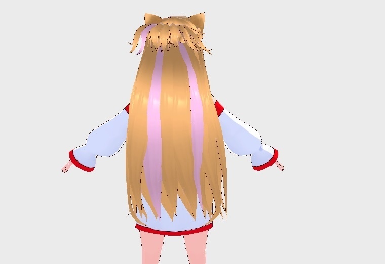 アスナの髪 VRoid Asuna hair