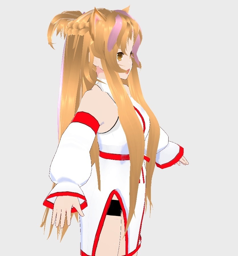 アスナの髪 VRoid Asuna hair