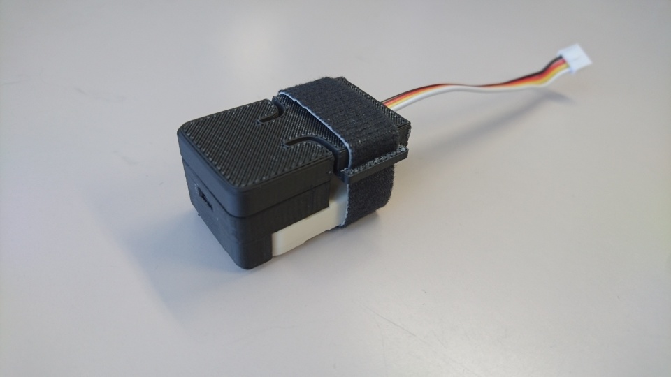 「M5Stack用心拍センサユニット」指クランプ化キット(STLデータ)