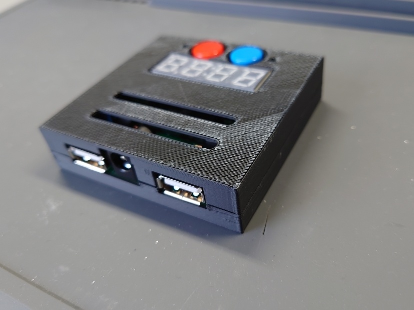 フィルムヒーター制御基板【キット】 HET-ON4 用ケース(STLデータ)