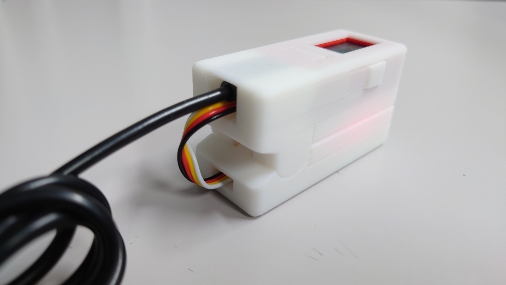 クランプ型パルスオキシメータDIYキット(M5StickC Plus + 心拍センサユニット使用)(STLデータ)