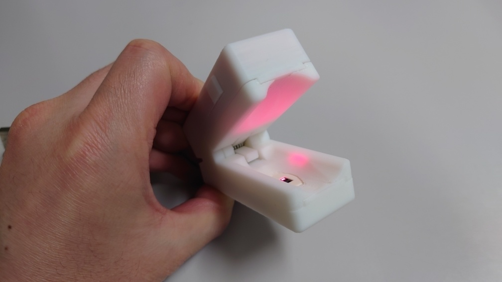 クランプ型パルスオキシメータDIYキット(M5StickC Plus + 心拍センサユニット使用)(STLデータ)