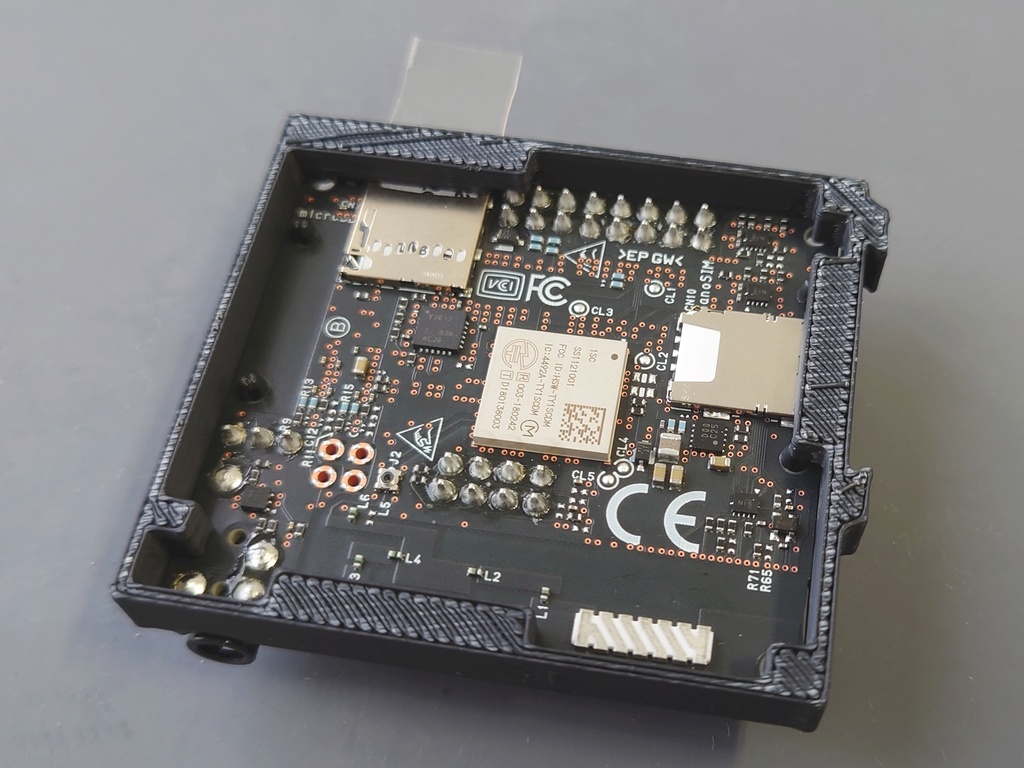 SPRESENSE LTE拡張ボード用フレーム(STLデータ)