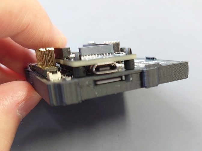 SPRESENSE LTE拡張ボード用フレーム(STLデータ)