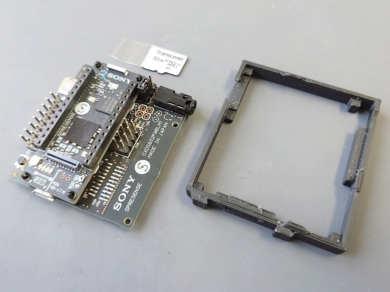 SPRESENSE LTE拡張ボード用フレーム(STLデータ)