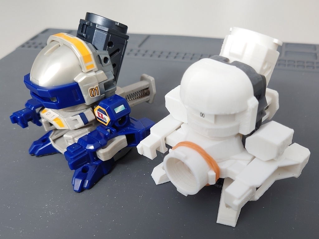 EZフレーム(EXフレーム互換自作ビーダマンパーツ開発用基準フレーム)(STlデータ)