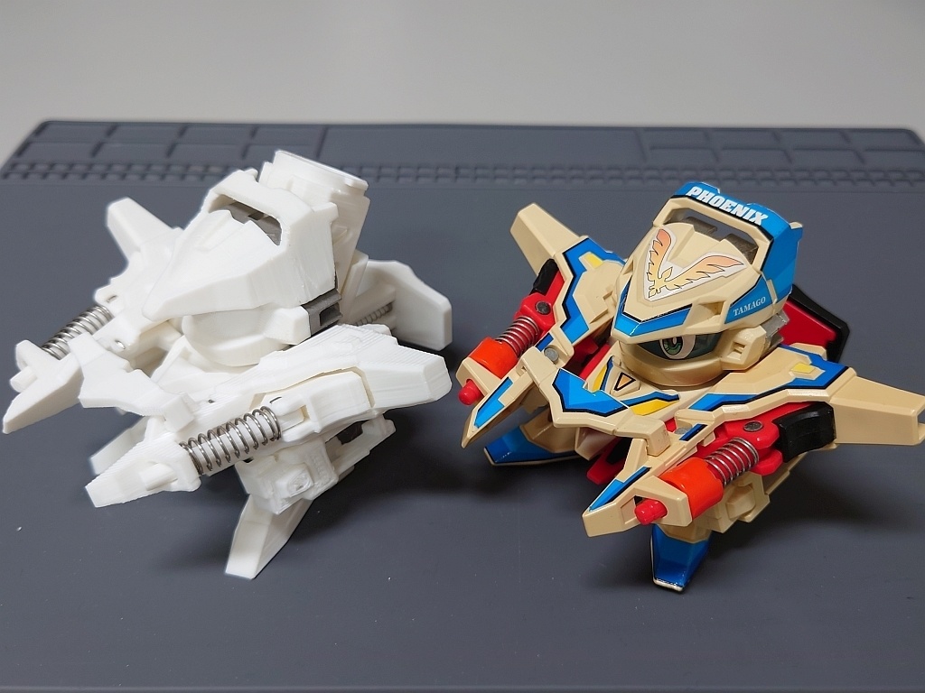 EZヘビーフレーム(金属3Dプリント用EXフレーム互換自作ビーダマンパーツ開発用基準フレーム)(STlデータ)