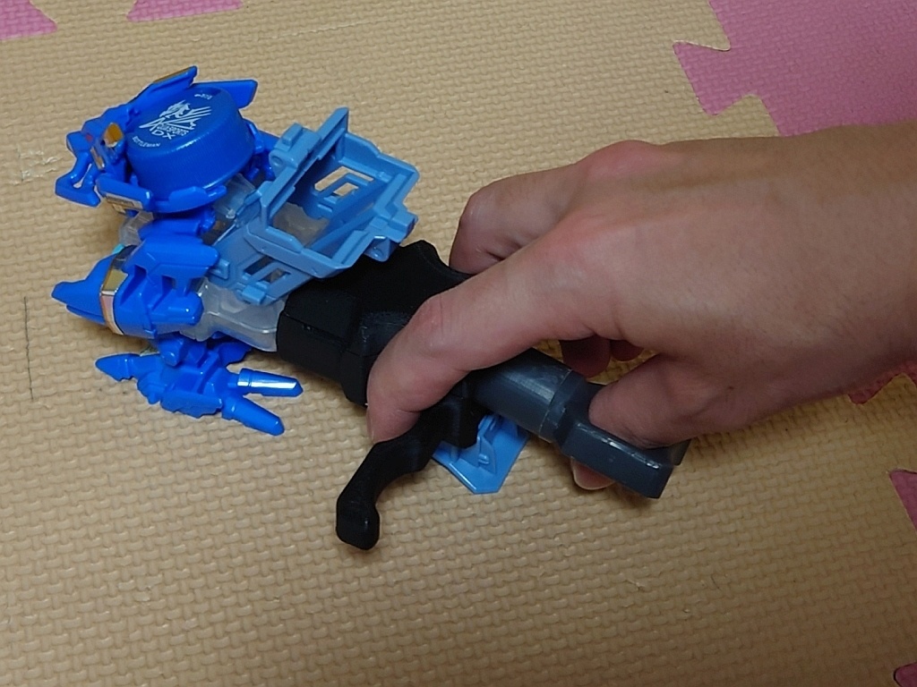 ボトルマンDX用ワンハンドトリガー（STLデータ）