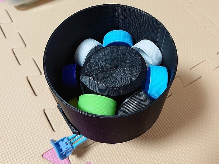 ボトルマンDX用ヘリカルサーバ(STLデータ)