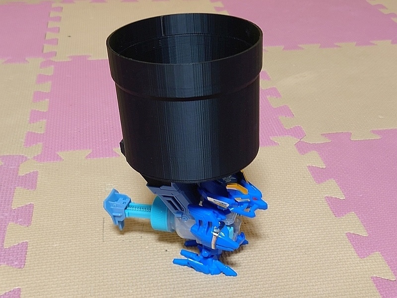 ボトルマンDX用ヘリカルサーバ(STLデータ)