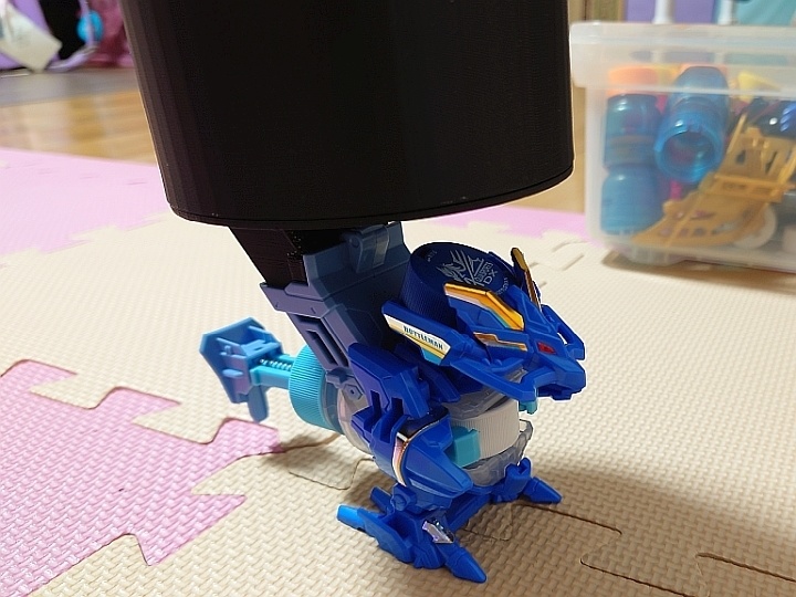 ボトルマンDX用ヘリカルサーバ(STLデータ)