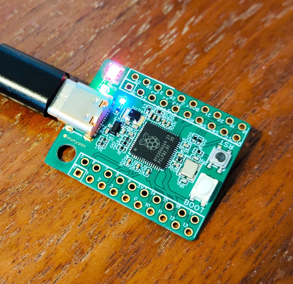 RP2354A開発ボード(Raspberry Pi Pico 2互換機)