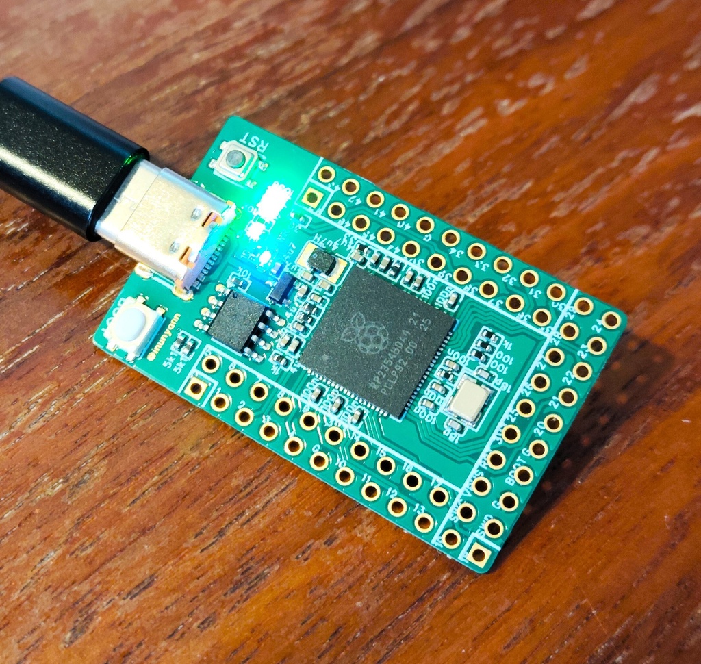RP2354B開発ボード 8MB(64Mbit) PSRAM搭載 Raspberry Pi Pico 2互換機
