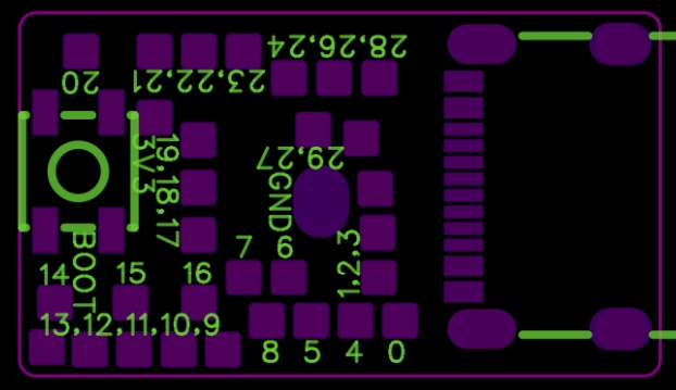 極小RP2354A開発ボード(Raspberry Pi Pico 2互換機)