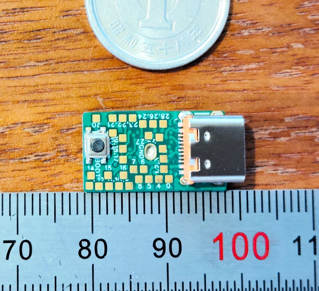 極小RP2354A開発ボード(Raspberry Pi Pico 2互換機)