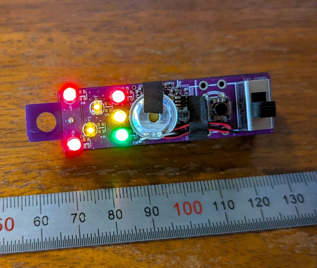 踏切モジュール(LED・サウンド付き)おもちゃ用